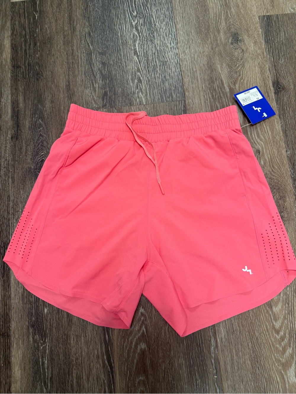 JoyLab Coral Pink Athletic Shorts with Drawstring